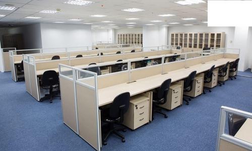 Những mẫu cụm bàn làm việc liền vách ngăn đẹp nhất hiện nay