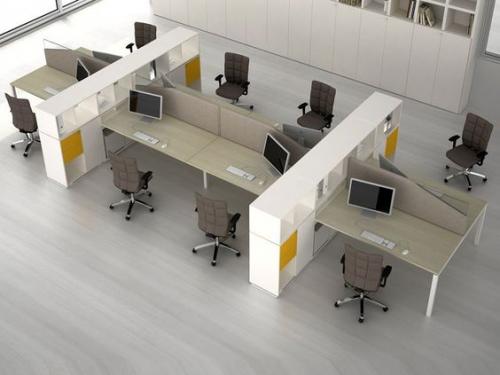Lựa chọn cụm bàn làm việc cho không gian đông nhân viên hợp lý