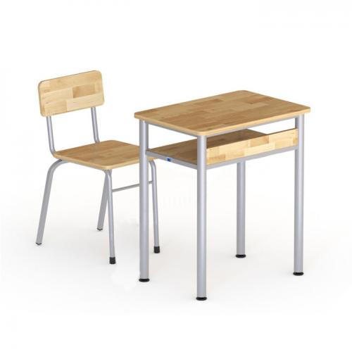 Bàn ghế học sinh 1 chỗ ngồi tạo sự thoải mái khi sử dụng cho các bé