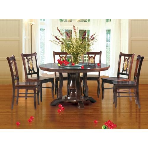 Bộ bàn ghế ăn gỗ tự nhiên TB21B