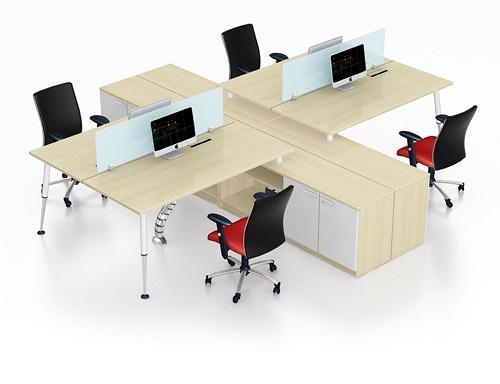 Cụm bàn làm việc C2BN-T4D