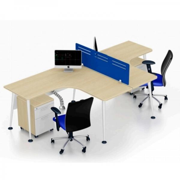 Cụm bàn làm việc CBN-L2T