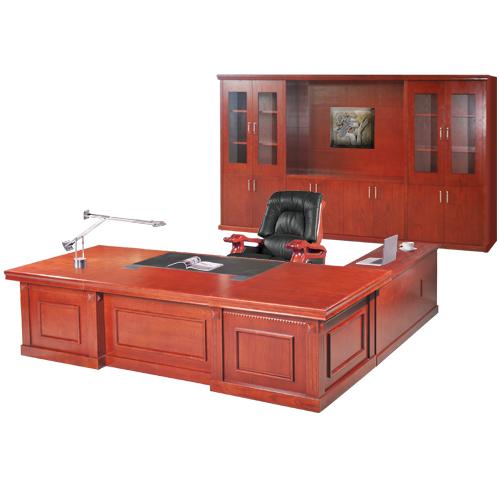 Bộ bàn tủ giám đốc Veneer DT3012V8