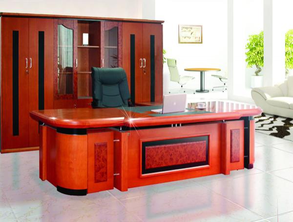 Bộ bàn tủ giám đốc Veneer DT3212V7