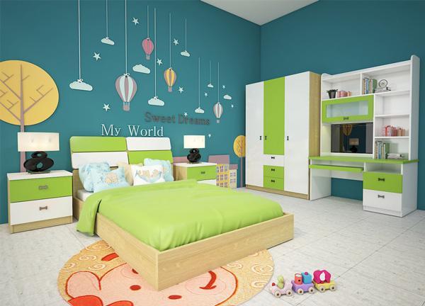 Bộ giường ngủ cho bé GNE03