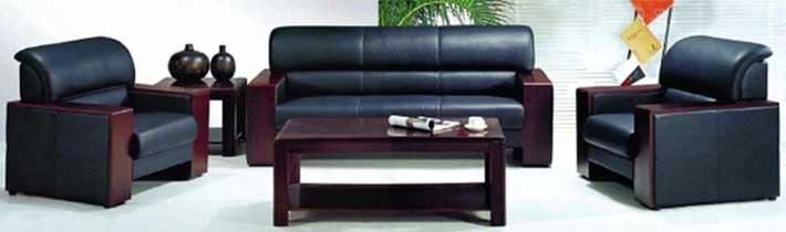Bộ sofa bọc da SF11