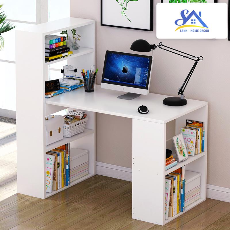 Bàn làm việc liền kệ sách BLK06