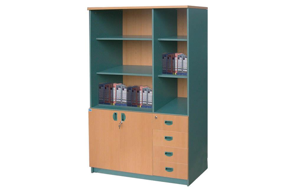 Tủ hồ sơ gỗ SV1960-3G/4D