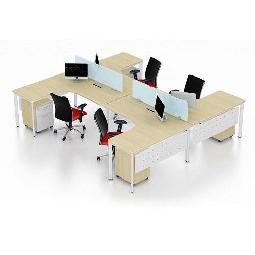 Cụm bàn làm việc VBN-L4H