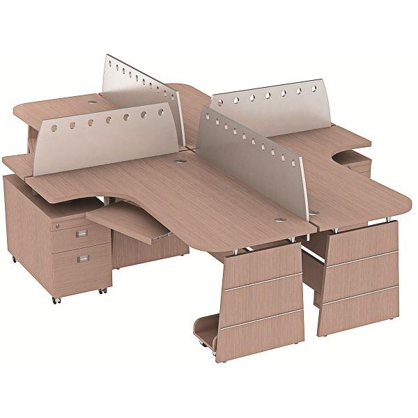 Cụm bàn làm việc HRMD02