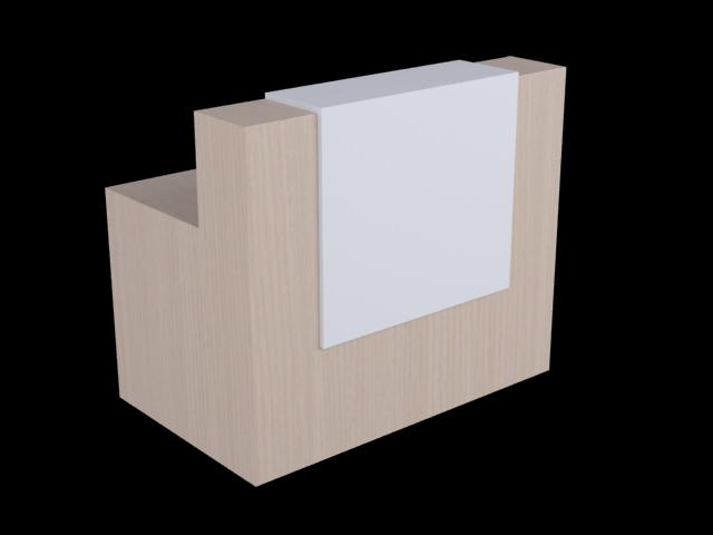 Quầy lễ tân QLT23