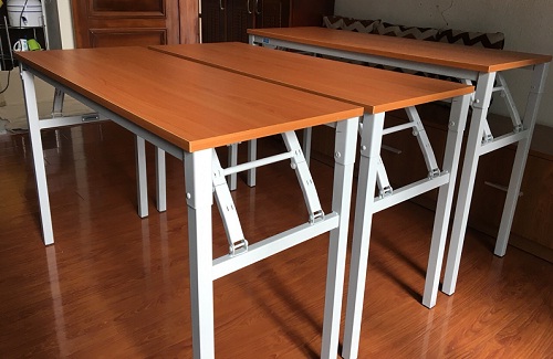 Bàn xếp, bàn học sinh, bàn ăn ngồi bệt xếp gấp gọn gỗ tự nhiên 60 x 90 cm -  Mỹ Phẩm Khác | TheFaceHolic.com